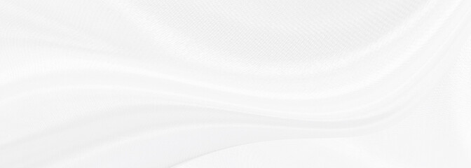 White gray satin texture that is white silver fabric silk background with beautiful soft blur pattern natural.