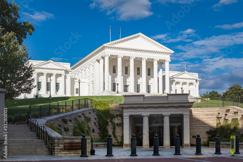 Virginia State Capitol Building in Richmond, VA