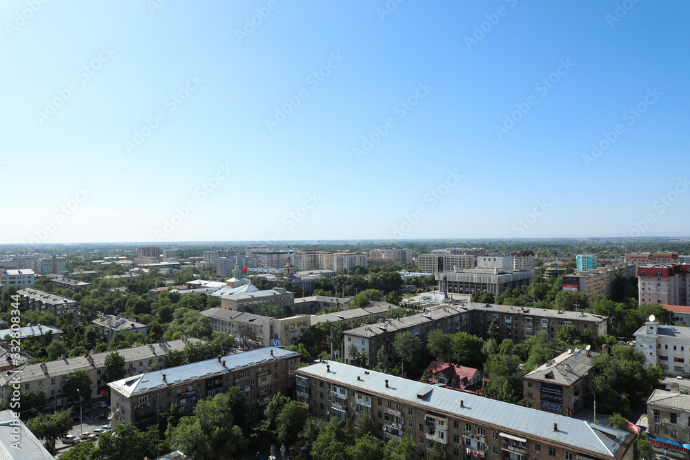 view of the city Bishkek