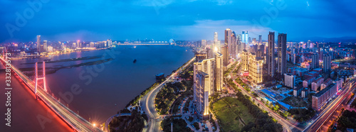 hong kong city at night