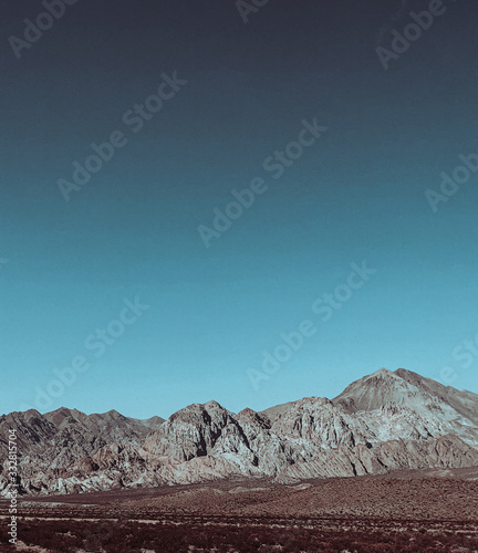 clouds over mountains