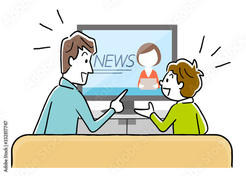Parents and children: Conversation and communication while watching TV