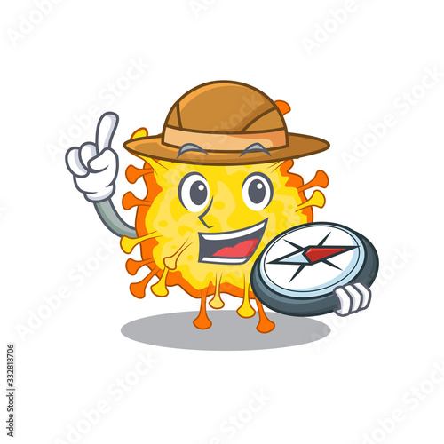 Minacovirus an experienced explorer with a compass