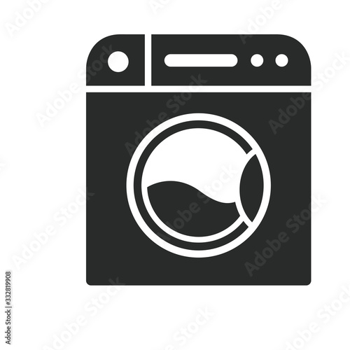  washing machine icon vector design template