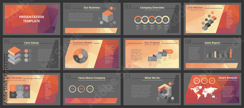 Business presentation templates