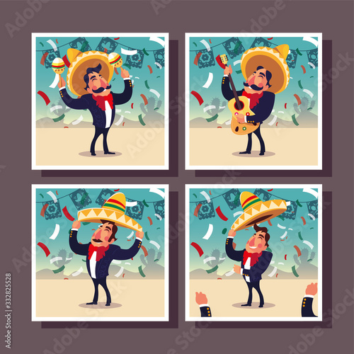 set of cards cinco de mayo
