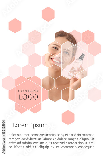 Beautiful young woman with ...