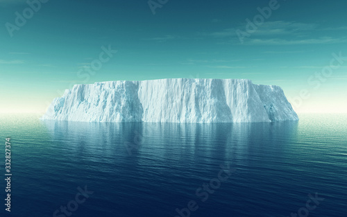 Iceber in the ocean © Orlando Florin Rosu
