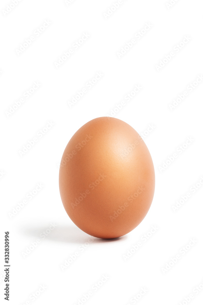 Isolated one egg on a white background with clipping path. Isolated one egg on a white background with clipping path.