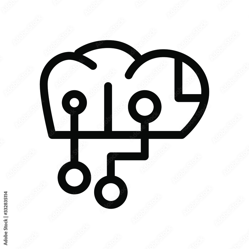 Cloud computer best the icon , template vector design logo emblem isolated illustration , data hosting connection business system , outline solid background white Cloud computer best the icon , template vector design logo emblem isolated illustration , data hosting connection business system , outline solid background white