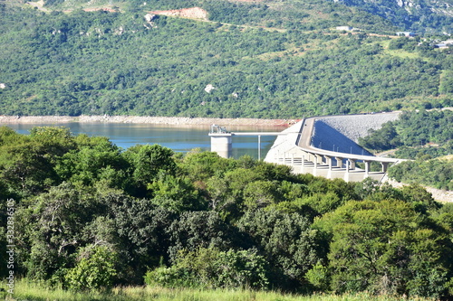 Maguga Dam on river Komati in Swaziland photo