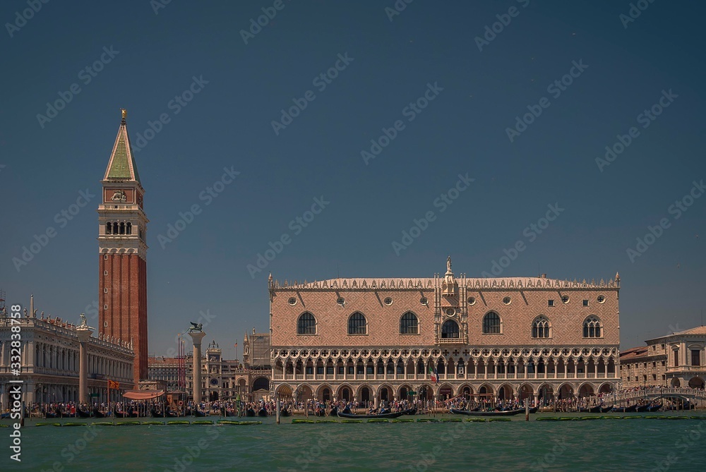 Doges Palace on St Marks Square in Venice, Italy