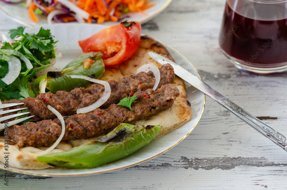 Turkish Traditional Adana Kebap Turkish Traditional Adana Kebap