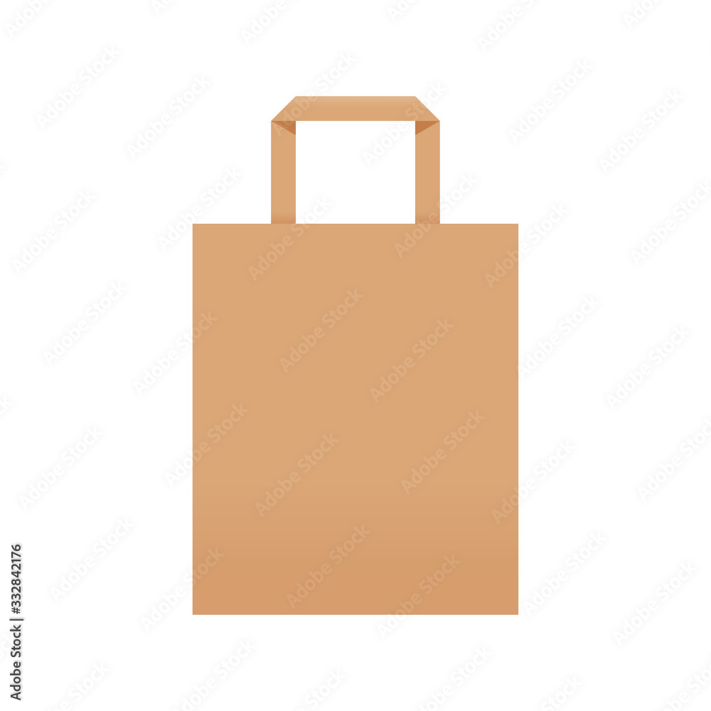 brown kraft paper bag eco blank isolated on white, template of eco bag kraft paper brown package, brown bag packaging template, illustration empty eco paper bag mock up template for graphic design brown kraft paper bag eco blank isolated on white, template of eco bag kraft paper brown package, brown bag packaging template, illustration empty eco paper bag mock up template for graphic design