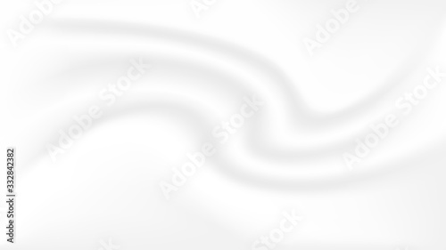 abstract white fabric silk texture soft, flowing milk waves for background, satin clothes white smooth elegant and twist wave texture, white cloth for wallpaper, white pearl color for cosmetics banner