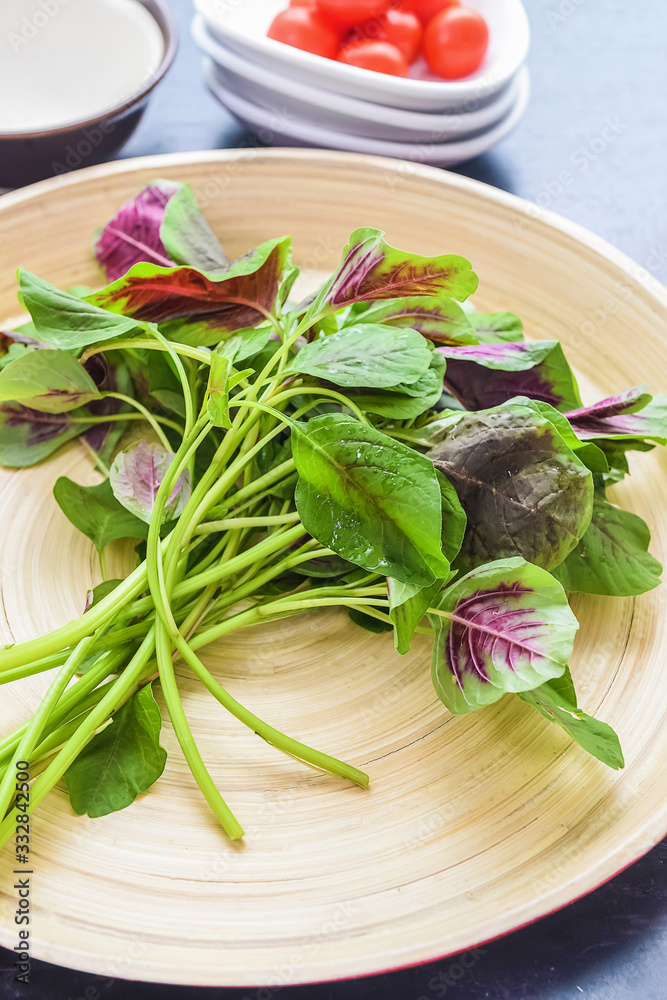 A Bowl Of The Amaranth Greens A Bowl Of The Amaranth Greens