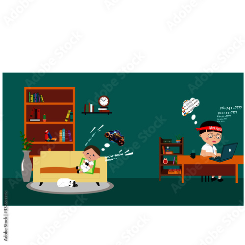  lazy vs hardworking, lazy, hardworking
