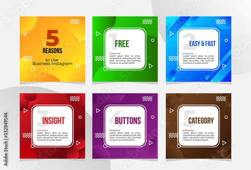 Tips Instagram Post Collection Design