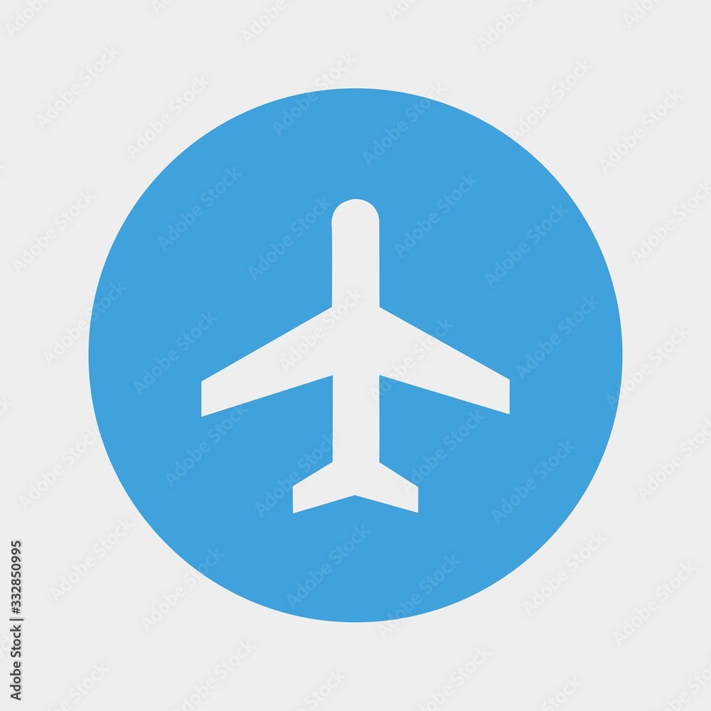 airplane icon vector illustration and symbol for website and graphic design airplane icon vector illustration and symbol for website and graphic design