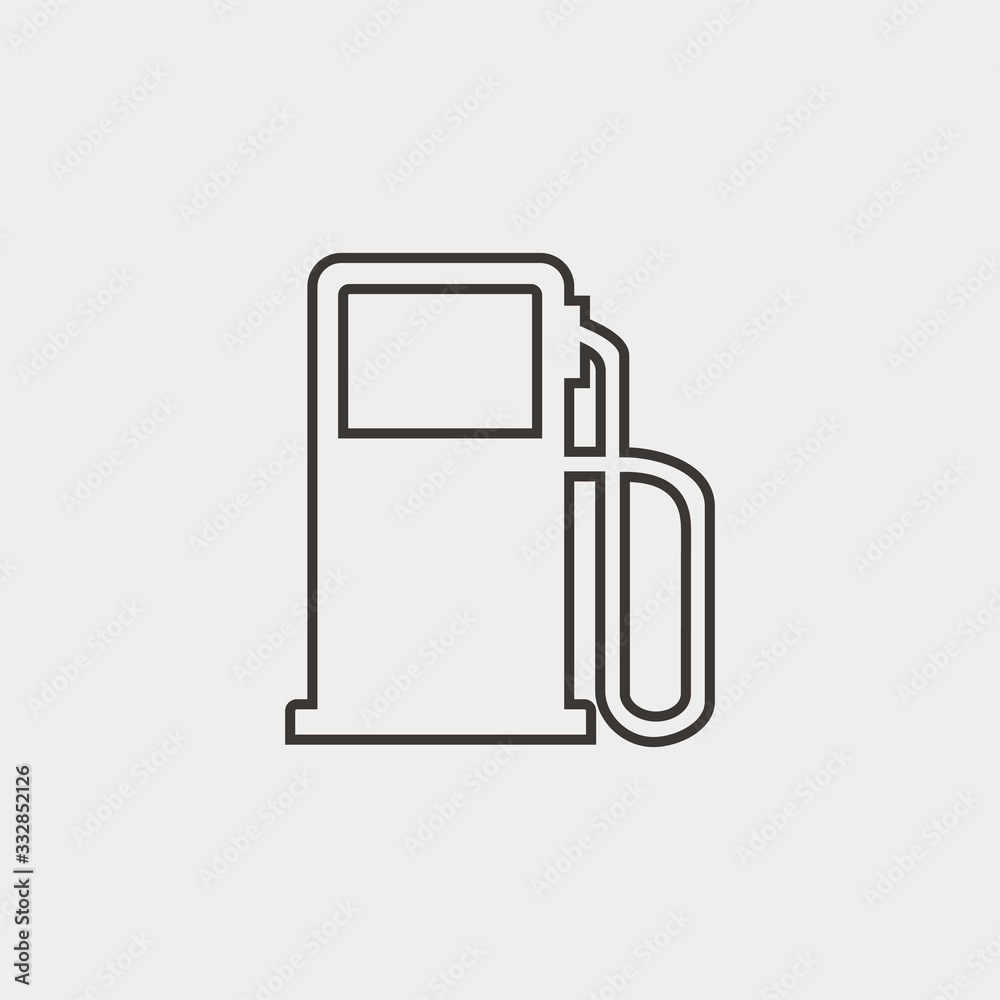 gas station icon vector illustration and symbol for website and graphic design gas station icon vector illustration and symbol for website and graphic design