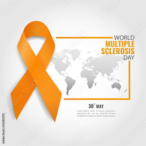 Vector Illustration of World Multiple Sclerosis Day