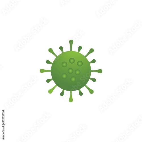 virus corona logo