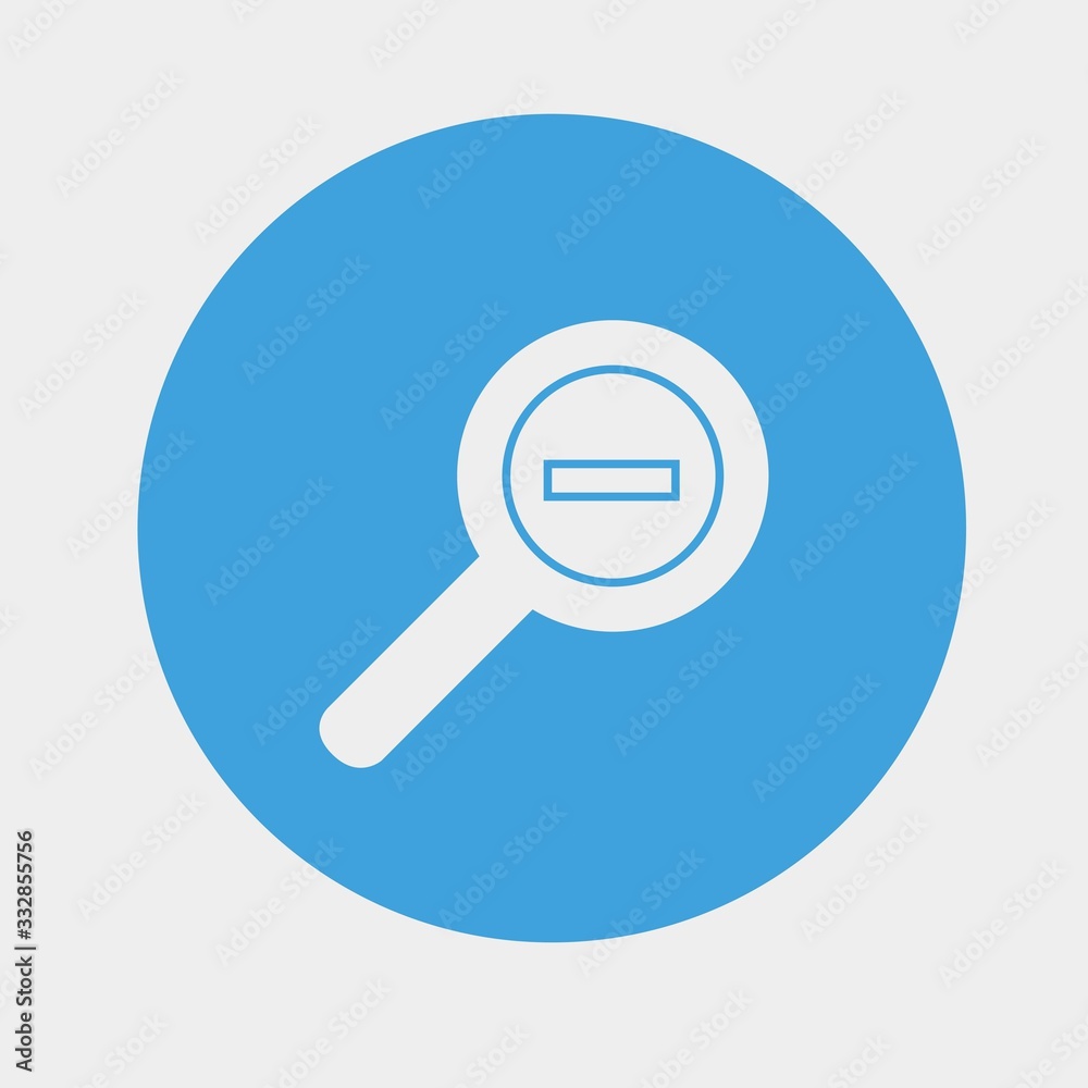 zoom out resize icon vector illustration and symbol for website and graphic design zoom out resize icon vector illustration and symbol for website and graphic design