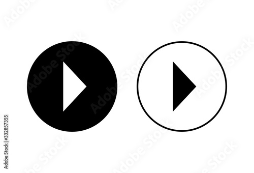 Free Download Arrow icons set on white background. Arrow symbol. Arrow vector icon - GFXLoad