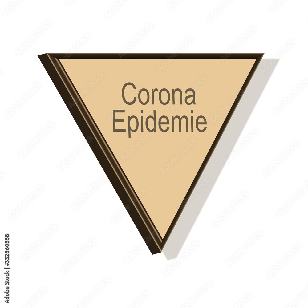 Coronaepidemie - Wort bzw. Text als 3D Illustration, 3D Rendering Coronaepidemie - Wort bzw. Text als 3D Illustration, 3D Rendering