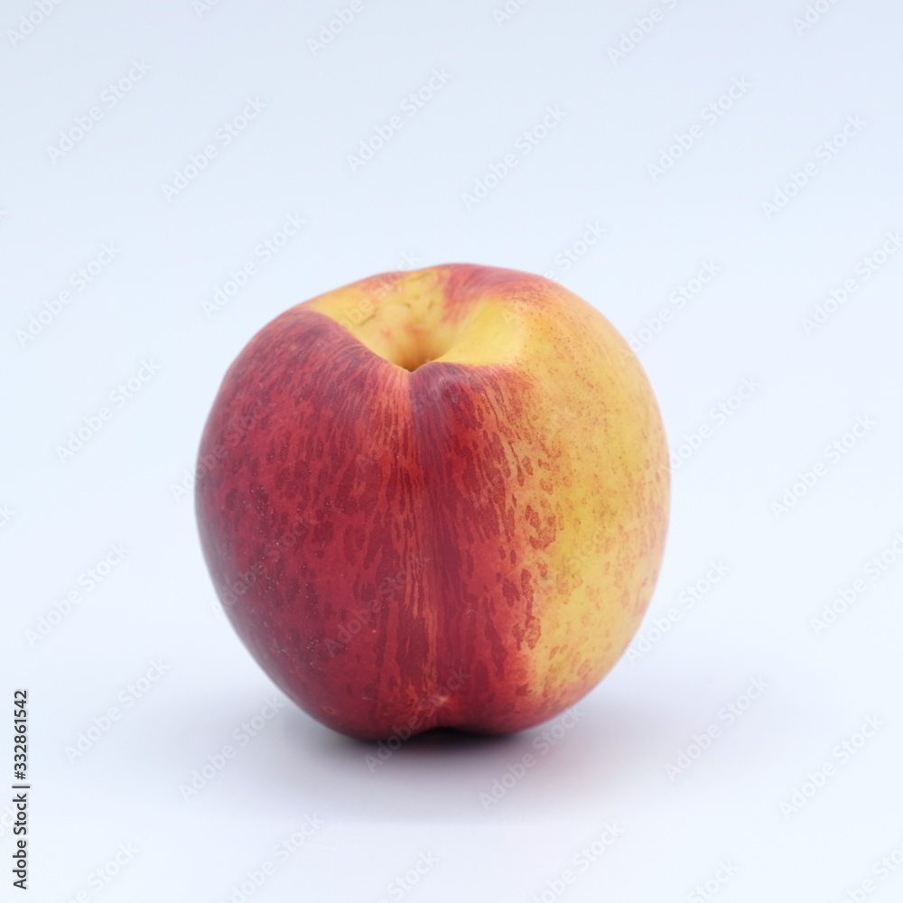 New Zealand apple on white background New Zealand apple on white background