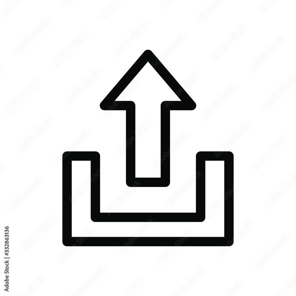 Upload icon file , best vector template logo design emblem isolated illustration ,connection outline solid background white Upload icon file , best vector template logo design emblem isolated illustration ,connection outline solid background white