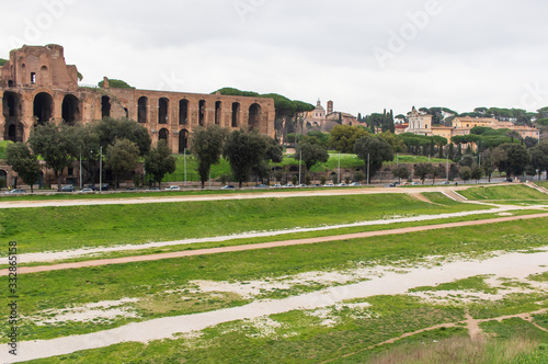Following the coronavirus outbreak, the italian Government has decided for a massive curfew, leaving even the Old Town, usually crowded, completely deserted. Here in particular the Circus Maximus