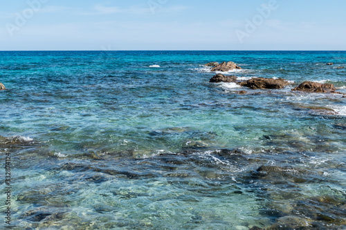 The beautiful beach of Orrì in Tortolì (Sardinia) photo