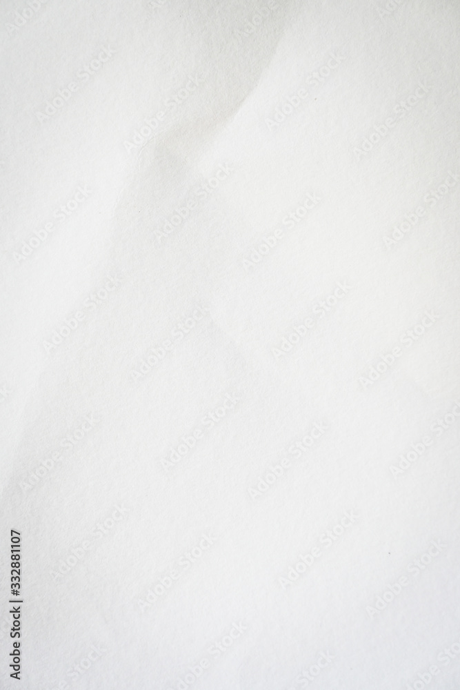 empty blank white paper texture with crease pattern surface used for page background
