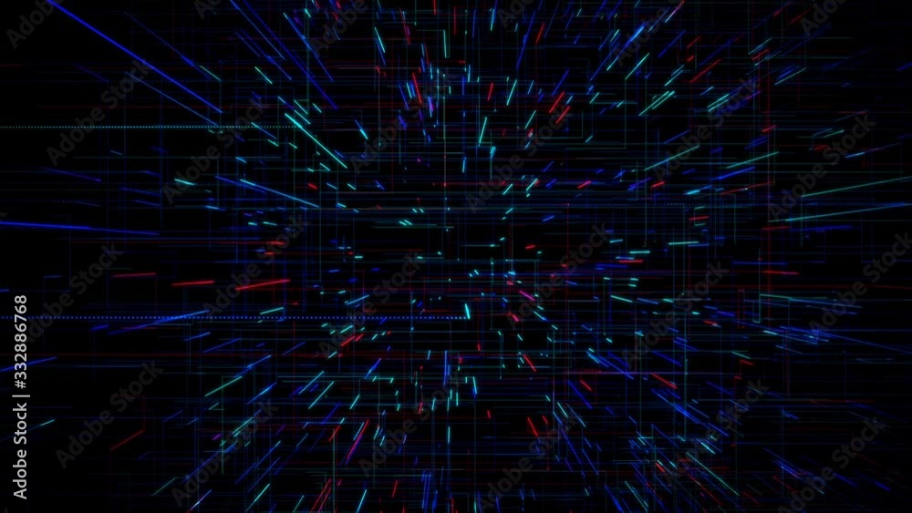 Cosmic Circuits VJ Loop