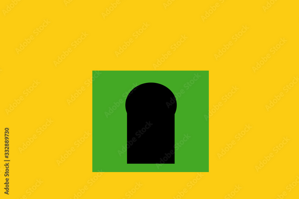 Fototapeta premium Illustration of a house