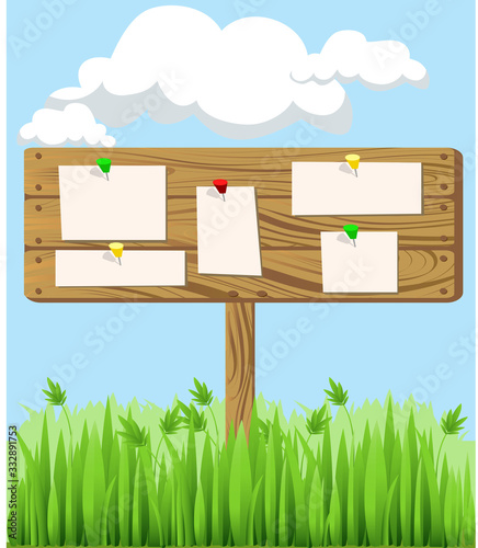 Wooden Signboard