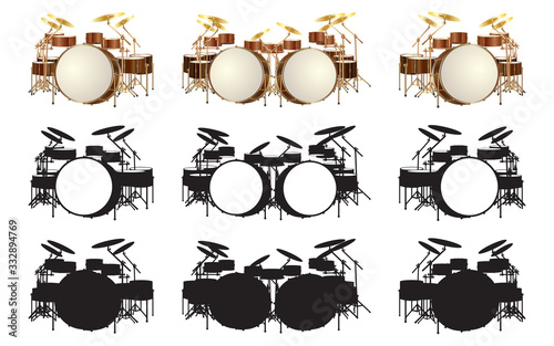 set_drum_kit_silhouette