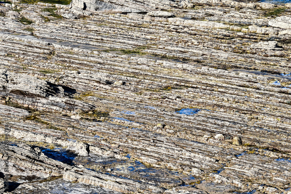 Basque Stone Texture texture of wall, photo as a background , San Juan de Gaztelugatxe ...