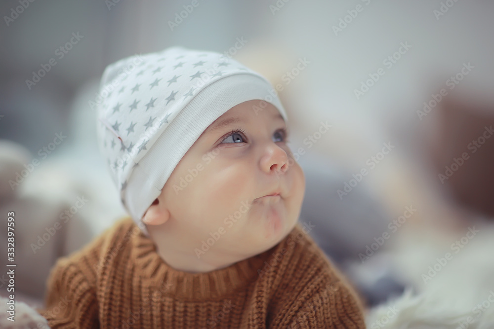 kid in a warm sweater child boy / portrait seasonal clothes, warm knitted sweater on a child, autumn portrait kid in a warm sweater child boy / portrait seasonal clothes, warm knitted sweater on a child, autumn portrait