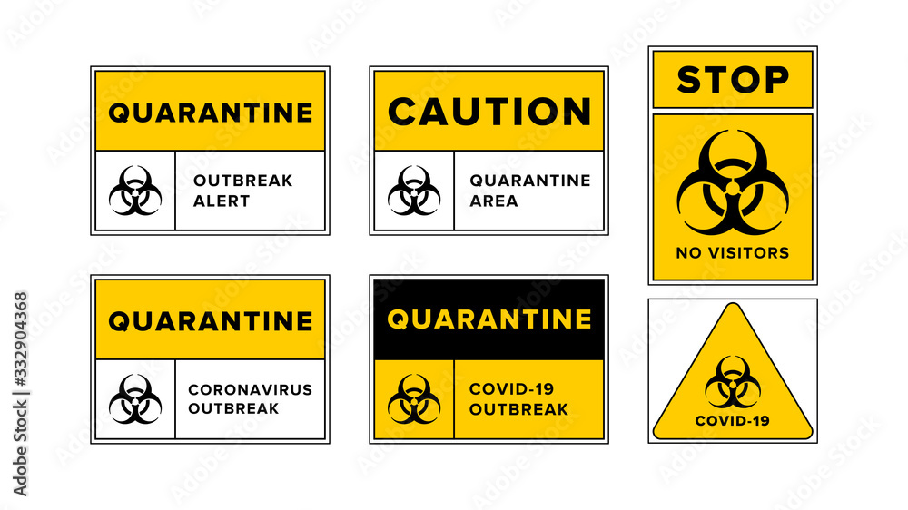 Warning and alert online symbols and controls