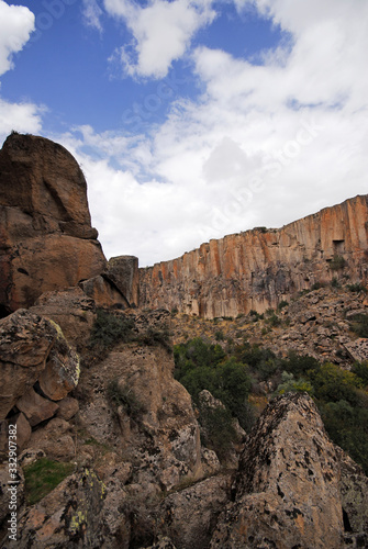 Ihlara Valley in Cappadocia. Ihlara Valley ( Peristrema Monastery ) or Ihlara Gorge is the most famous valley in Turkey for hiking excursions.