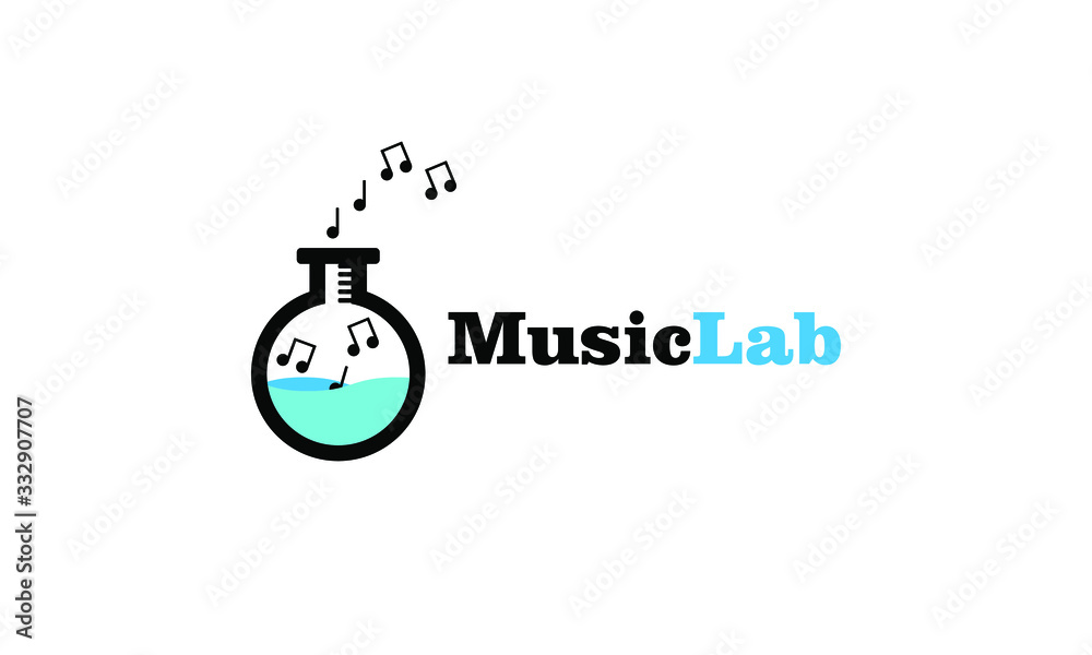 music lab logo vector illustration music lab logo vector illustration