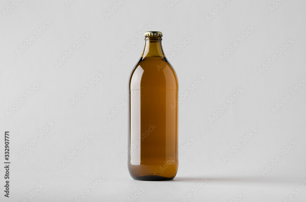Beer Bottle Mock-Up Beer Bottle Mock-Up