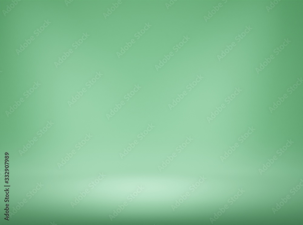 Abstract Luxury gradient background empty space studio room for display product ad website, Smooth Dark green with Black vignette Studio Banner. platform Scene show product presentation. 3d render Abstract Luxury gradient background empty space studio room for display product ad website, Smooth Dark green with Black vignette Studio Banner. platform Scene show product presentation. 3d render