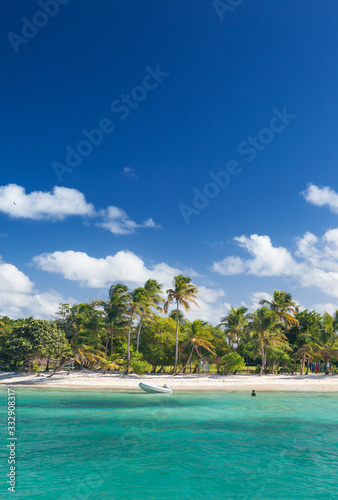 Petit Rameau Caribbean tropical Island Beach Coast © NinaMalyna
