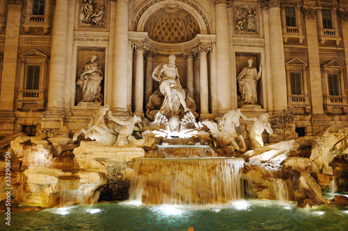 Roma Italia Fontana di Trevi