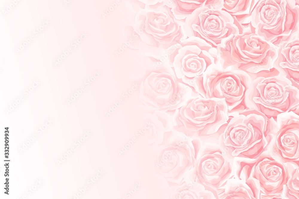 Flower soft background with cream rose flower bud Flower soft background with cream rose flower bud