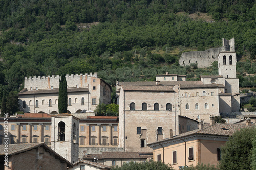 Gubbio, historic city in Umbria, Italy