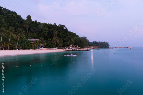 Terengganu, Malaysia - September 24, 2019: perhentian islands in Teregganu in Malaysia photo